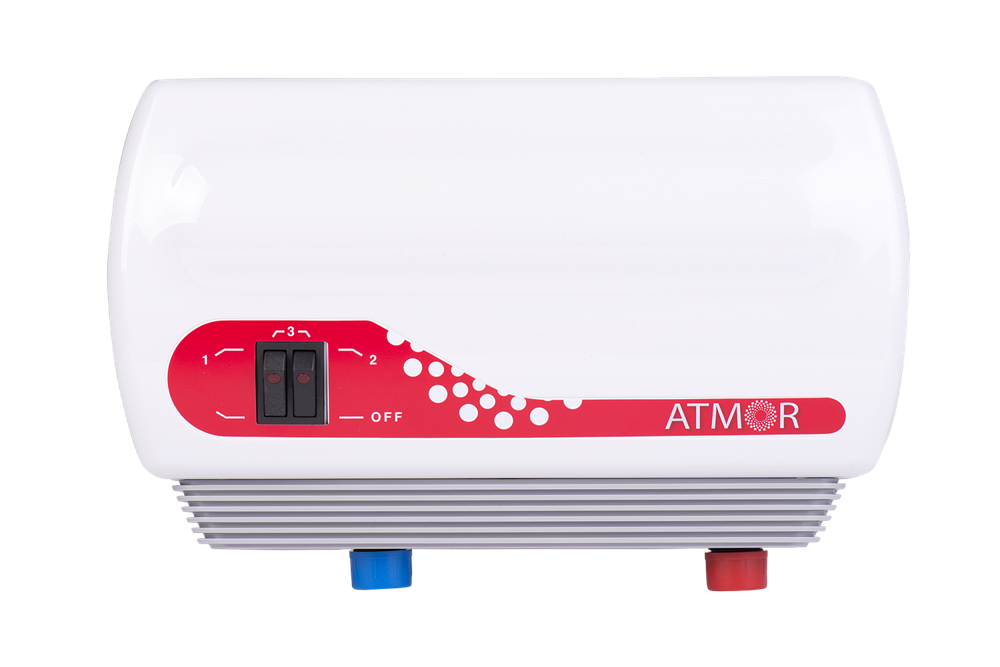 Водонагреватель Atmor in-line 7 КВТ. Atmor in line 12kw.