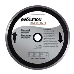 Диск отрезной алмазный Evolution RAGE BLADE DIAMOND 255 - фото 104300