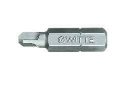 Треугольная бита Witte Industrie Tri-Wing 1/4" TW 1х25 мм 27481 - фото 106330