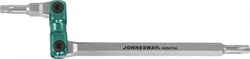 Торцевой ключ-звездочка Jonnesway карданный Torx T25 H08WT25 - фото 112979