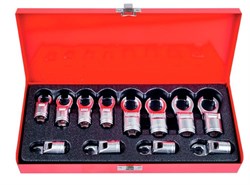 Набор разрезных ключей King Tony в кейсе, 8-19 мм, 12 предметов 3612MR - фото 114090