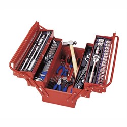Универсальный набор инструмента King Tony в раскладном ящике, 1/2DR, 65 предметов 902-065MR01 - фото 119693