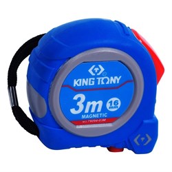 Рулетка King Tony с магнитным крюком,3 м 79094-03M - фото 121490