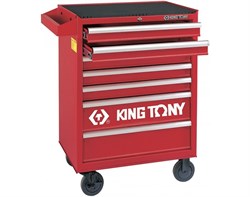 Набор инструментов в красной тележке, 286 предметов King Tony 934A-010MRV - фото 121751