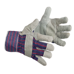 Спилковые перчатки Радуга Ампаро 419401 - фото 123497