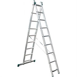 Двухсекционная лестница-стремянка iTOSS Eurostyl 2x13 7513 - фото 124423