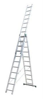 Алюминиевая трехсекционная лестница iTOSS Eurostyl 3x8 7608 - фото 124427