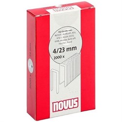 Узкие скобы для степлера Novus тип 4 C 4/23 2000 шт - фото 126763