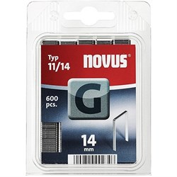 Плоские скобы для степлера Novus тип 11 G 11/14 600 шт - фото 126789