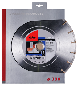 Алмазный диск Fubag Universal Pro 300x30-25,4мм - фото 126857
