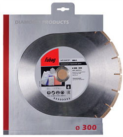 Алмазный диск Fubag MH-I 300x30-25,4мм - фото 127101