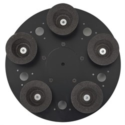 Шлифовальный диск ROMUS с 5 круглыми абразивными камнями 94770 - фото 128045
