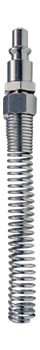 Разъемное соединение Fubag рапид (штуцер)-пружинка для шланга  6,5x10мм - фото 128482