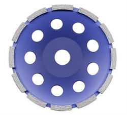 2421 Алмазный шлифовальный круг  (115x5x22,2x18    бетон 135)  сухая  Professional - фото 135485