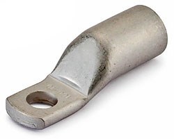 Медный луженный кабельный наконечник КВТ ТМЛ-У 35-6 с узкой лопаткой - фото 138907