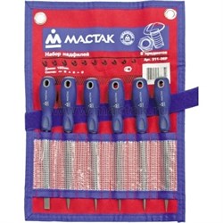 Набор надфилей MACTAK, 6 предметов 311-06P - фото 140015