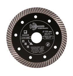Алмазный отрезной диск Турбо 125x22,23 мм Trio-Diamond GUT712 - фото 141368