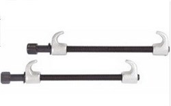 Кованая стяжка амортизаторных пружин MACTAK, 300 мм, одинарный крюк, 2 предмета 100-05300 - фото 142968