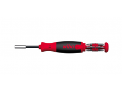 Магазинный держатель бит wihSoftFinish LiftUp 25 1/4" с 12 битами SL, PH, PZ, Torx 38600 - фото 152045