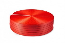Лента текстильная TOR 6:1 125 мм 18750 кг (красный) (Q), м - фото 154688