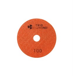 Алмазный гибкий шлифовальный круг Черепашка 100 мм №100 Trio-Diamond 340100 - фото 154993