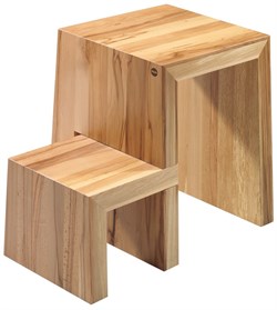 Деревянная стремянка-табурет Hailo U Designer stool 2 ступени 4452-001 - фото 158016