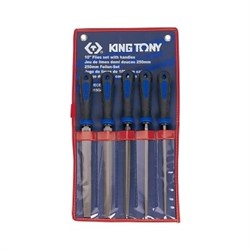 Набор напильников King Tony 250 мм, 5 предметов 1015GQ - фото 161285