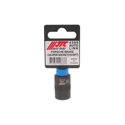 Головка для демонтажа суппортов 1/2" DR, 15мм x10PT, L=30мм (PORSCHE) JTC - фото 163807
