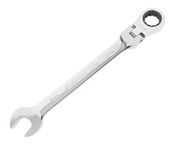 Комбинированный трещоточный шарнирный ключ 18мм JTC-3458 - фото 167086