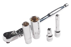 Набор головок торцевых магнитных для свечей зажигания (трещотка,головка 16мм,21мм) JTC - фото 168918