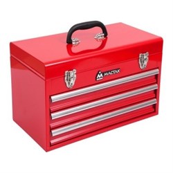 Красный инструментальный ящик MACTAK, 3 полки 511-03380R - фото 170826