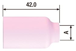 Керамическое сопло Fubag для газовой линзы №5 D=8 FB TIG 17-18-26, 10 шт - фото 171797