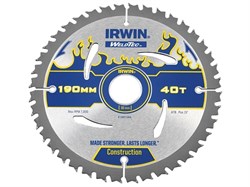 Пильный диск Irwin Weldtec IR MPP 190хT40х30/20 1897384 - фото 172669