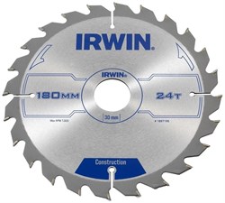 Пильный диск Irwin Construction IR OPP 180хT24х30/20,16 1897195 - фото 172789