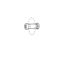 Запасная ось для трубореза Super-Ego 710 FE 4" со стопорным кольцом 70064 - фото 209029