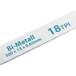 Полотна для ножовки по металлу Gross BIM 18 TPI, 2 шт 77730 - фото 242456