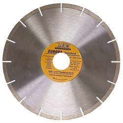 Сегментный алмазный диск Sparta Europa Standard 125x22,2 мм 73163 - фото 245024