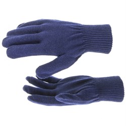 Трикотажные перчатки Сибртех синий цвет 68675 - фото 247898