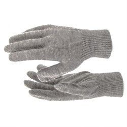 Трикотажные перчатки Сибртех коричневый цвет 68673 - фото 247902