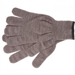 Трикотажные перчатки Сибртех коричневый цвет 68653 - фото 247929