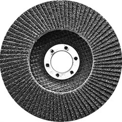 Лепестковый торцевой круг Сибртех Р 24, 115x22,2 мм 74076 - фото 248608