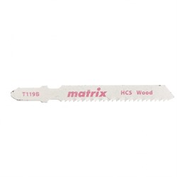 Полотна для электролобзика Matrix HCS T119B по дереву 50x2 мм, 3 шт 78228 - фото 252583