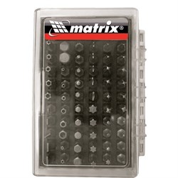 Набор бит Matrix с магнитным держателем, 61 шт 11387 - фото 256109