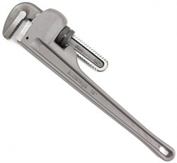 Алюминиевый прямой трубный ключ Rekon 12" 035012 - фото 257733