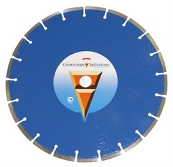 Сегментный алмазный диск Сплитстоун  Premium 1A1RSS 350x40x2,8x9,5+0,5x25,4x21 - фото 261179
