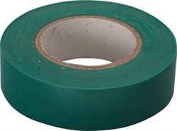 СИБИН  15 мм х 10 м, Изоляционная лента пвх зеленая (1235-4) - фото 261415
