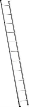 СИБИН  11 ступеней, высота 307 см, односекционная, алюминиевая, приставная лестница (38834-11) - фото 261675