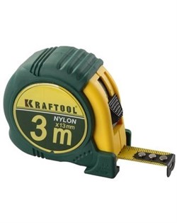 Измерительная рулетка Kraftool Expert Nylon 3м x 13мм 34122-03_z01 - фото 263183