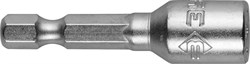 ЗУБР  2 шт, 6х45 мм, Магнитные биты с торцовой головкой (26392-06-02) - фото 265677