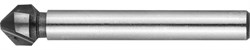 ЗУБР  6.3x45 мм, для раззенковки М3, Конусный зенкер, Профессионал (29730-3) - фото 268786